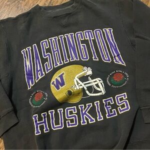 VTG 90’s Adult Medium University Washington Huskies Rose Bowl Sweatshirt
